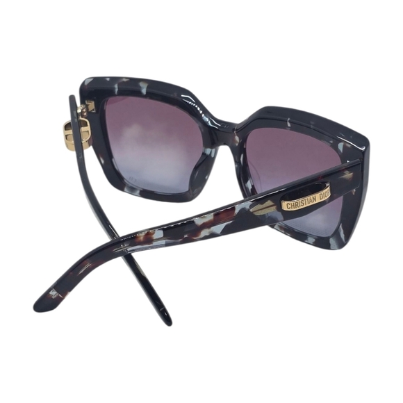 DIOR SUNGLASSES Stylish Black and Purple Women\'s Sunglasses